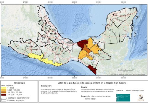 Mapa-cacao-valor-de-la-produccion-SIAP-2018